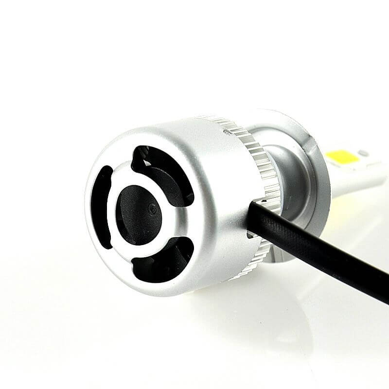 C6 LED H7 headlight bulbs COB 9