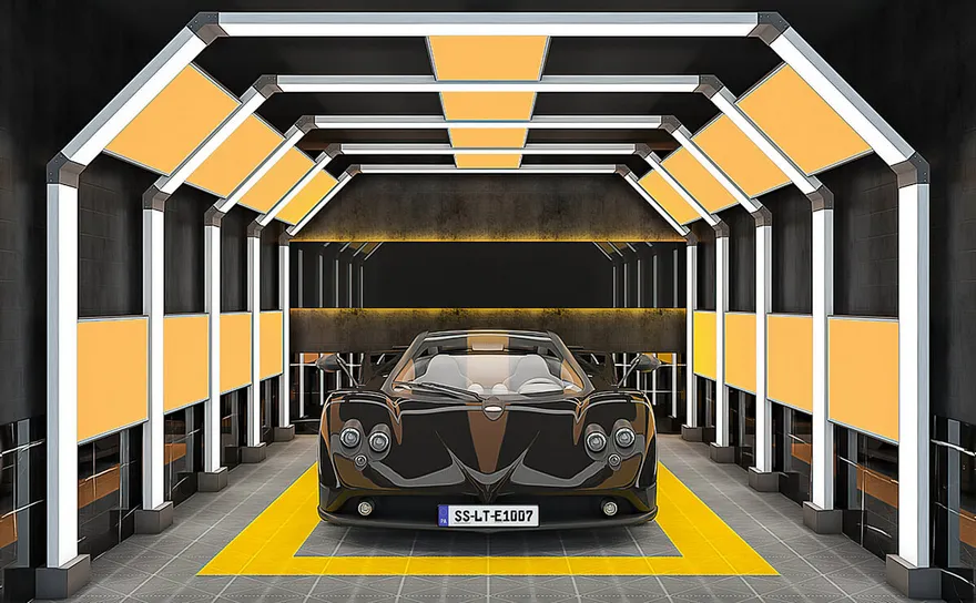 SinoStar light tunnel E1007 v1