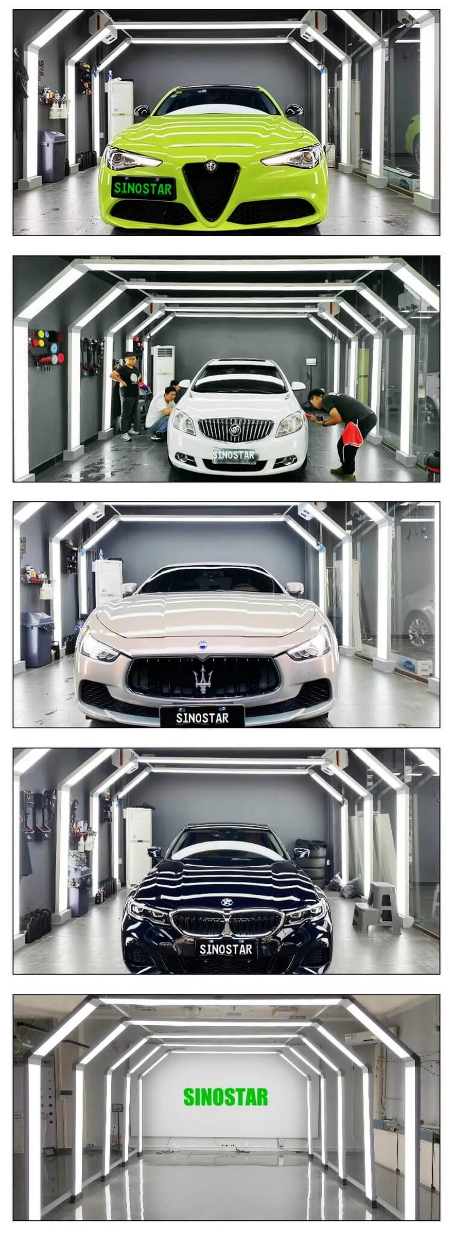 sinostar light tunnel e1006 real vg