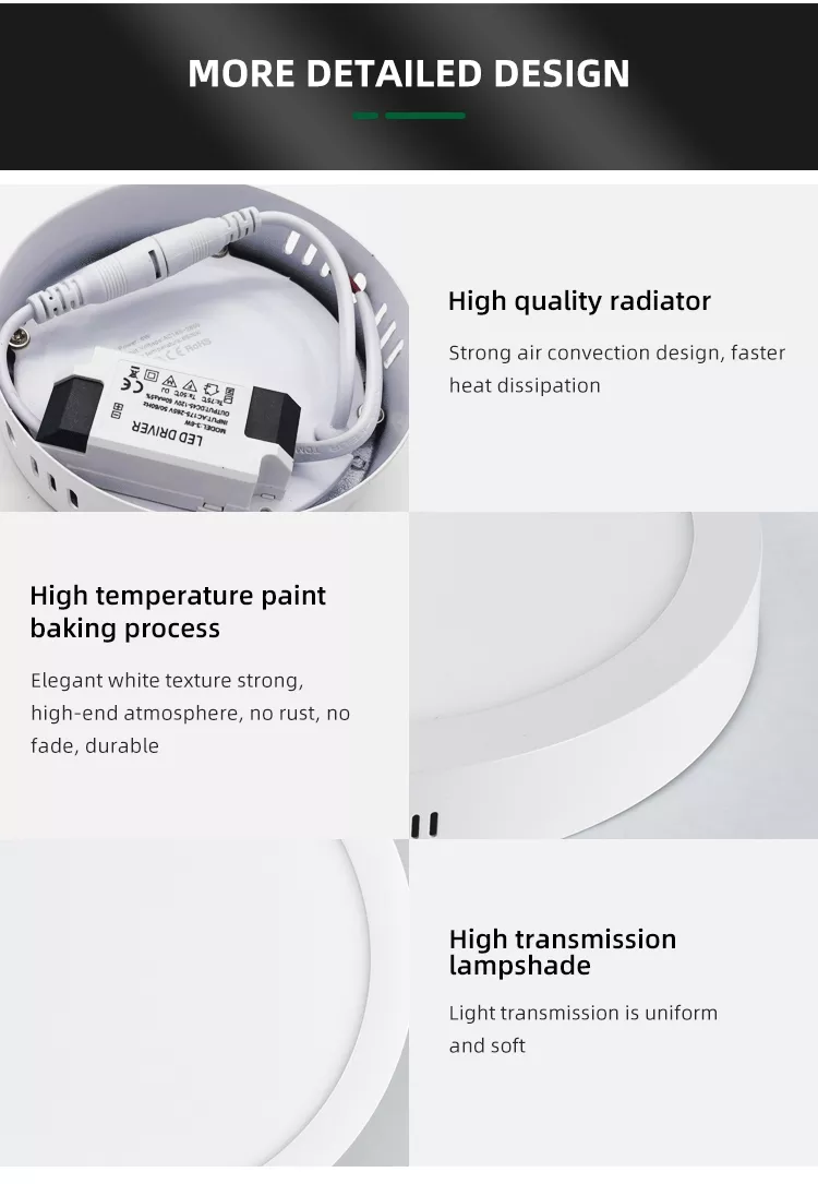 surface mount ceiling downlight slim panel light led manufacturer factory sinostar sino star 3