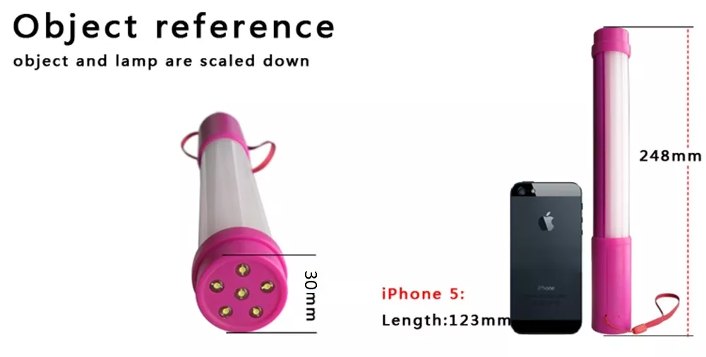 LED EMERGENCY FLASHLIGHT TUBE 1