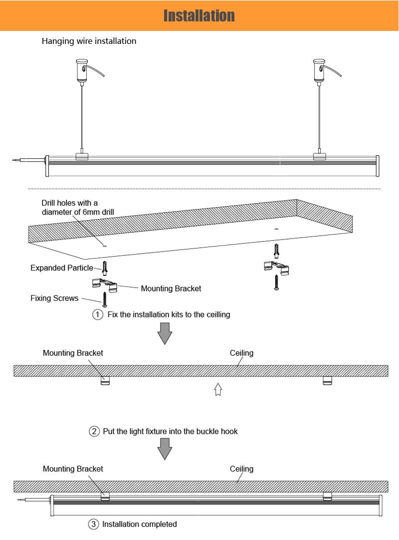 office t12 LED linear light A manufacturer sinostar lighting (8)