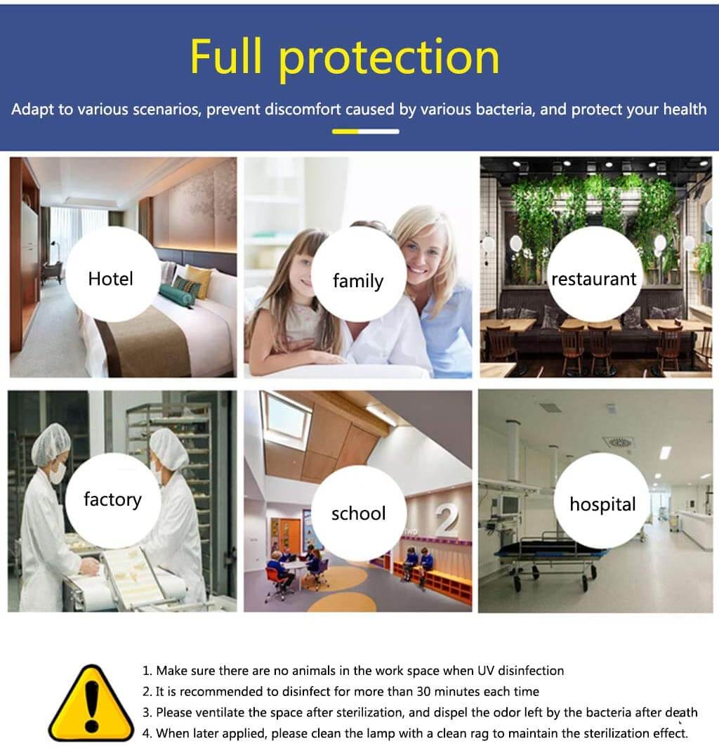 20W 30W 40W UVC Sterilizer Tubes (6)