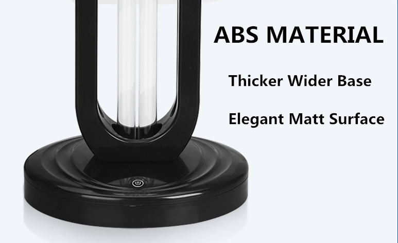 38W Mobile Air purifier UV Germicidal light with remote control for househ ( (3)