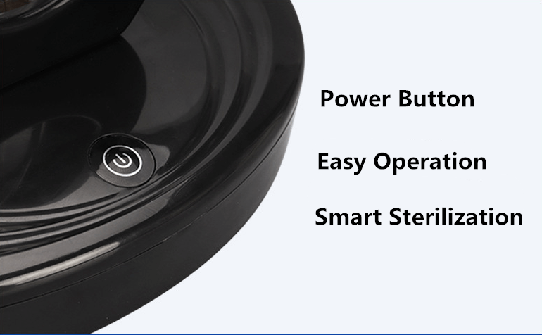 38W Mobile Air purifier UV Germicidal light with remote control for househ ( (4)