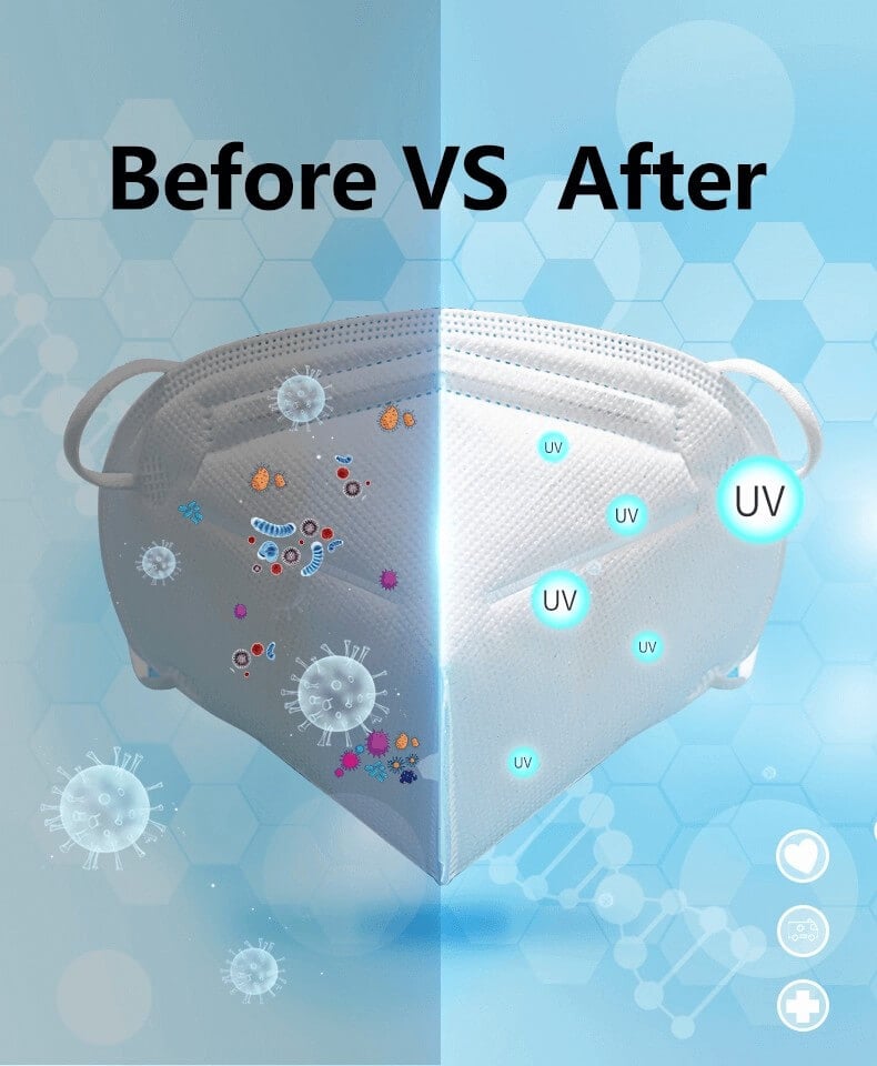 Handheld Wand Portable Ultraviolet  Disinfection  Lamp UVc Sterilizer Stick (17)