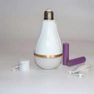 30 Watt Inverter Rechargeable Emergency LED Bulb Gold Ring For Home 2400mAh 30 Watt Inverter Rechargeable Emergency LED Bulb Gold Ring For Home 2400mAh