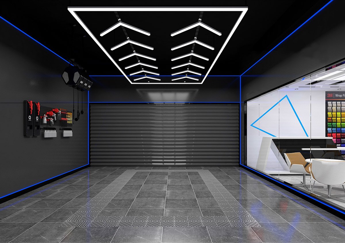 SS-DL-3028 Designer Lighting For Car Workshop
