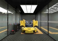 SS-BL-E1016 Soft Box Light For Car Detailing