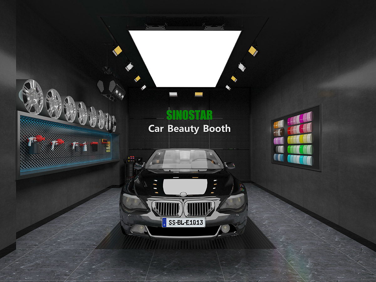 SS-BL-E1013 LED Soft Flood Box Light For Auto Show