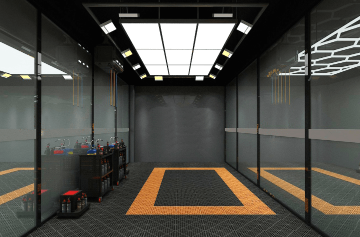 SS-BL-E1016-1 Soft Box Light For Car Detailing