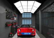 SS-BL-E3016-16A Soft Box Light For Car Detailing